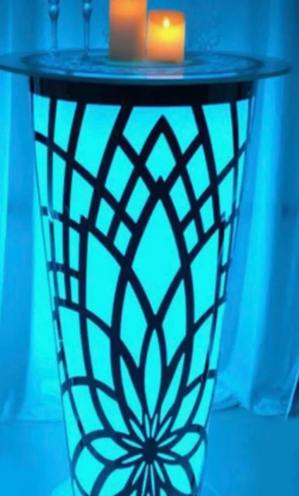 LED Light Up Cocktail Table