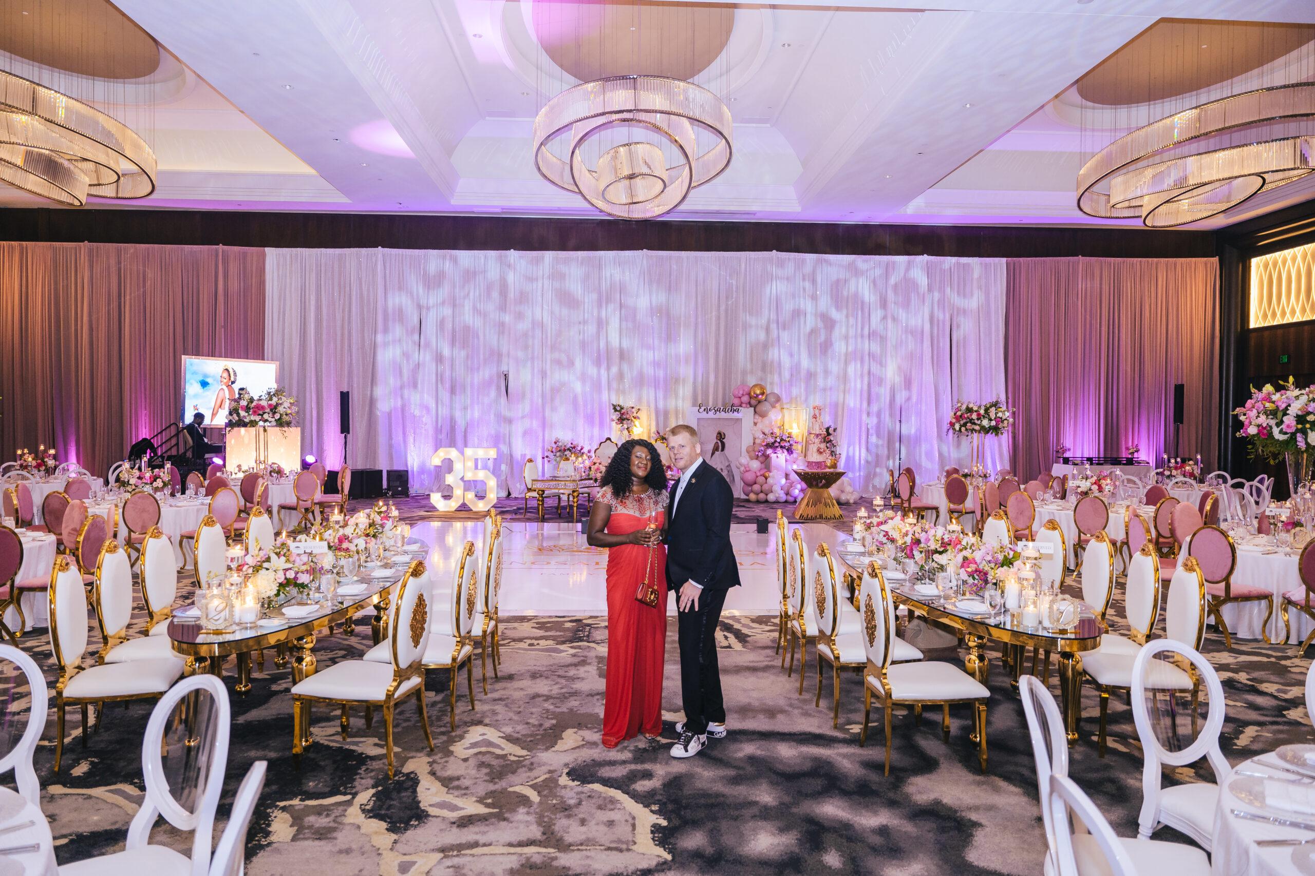 Royal Luxury Events owner, anna