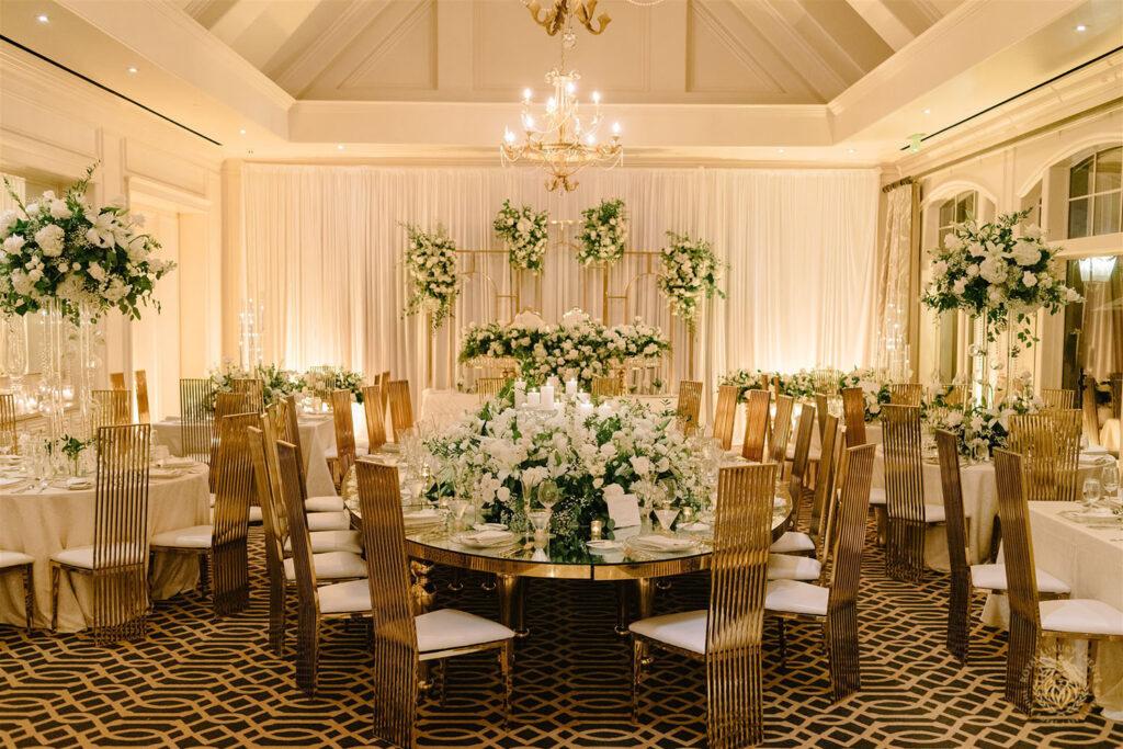 Elegant-White-Gold-Country-Club-Wedding-Royal-Luxury-Events-Houston