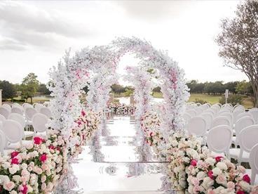 Weddings - Outdoor Ceremony at Country Club